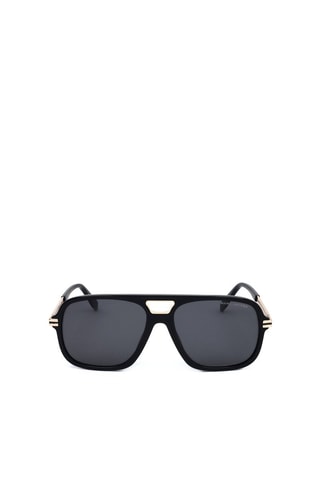 Lunettes de soleil homme - Catégorie 3 - Marc Jacobs - Noir et doré