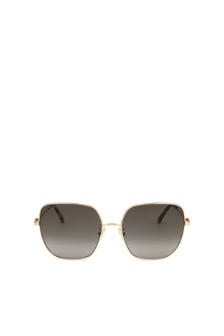 Jimmy Choo - Lunettes de soleil - Catégorie 3 - Marron