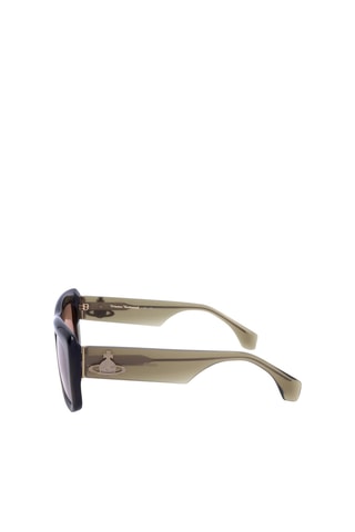 Lunettes de soleil homme - Catégorie 2 - Marron et vert