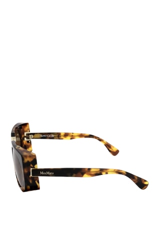 Lunettes de soleil femme - Catégorie 3 - Max Mara - Marron