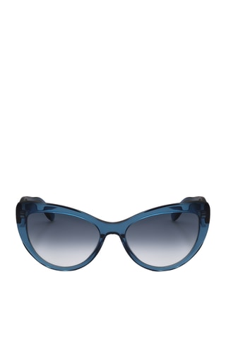Lunettes de soleil femme - Catégorie 2 - Ferragamo - Bleu