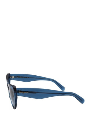 Lunettes de soleil femme - Catégorie 2 - Ferragamo - Bleu