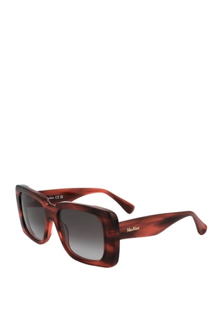 Lunettes de soleil femme - Catégorie 3 - Max Mara - Rouge