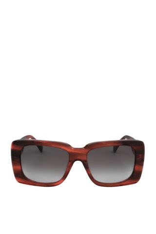 Lunettes de soleil femme - Catégorie 3 - Max Mara - Rouge