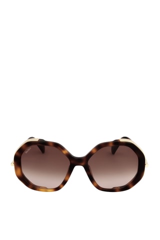 Lunettes de soleil femme - Catégorie 3 - Max Mara - Marron