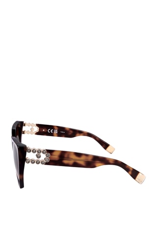 Lunettes de soleil femme - Catégorie 3 - Furla - Marron