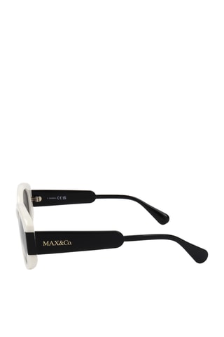Lunettes de soleil femme - Catégorie 3 - Max&Co. - Noir et blanc