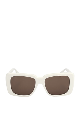 Lunettes de soleil femme - Catégorie 3 - Max Mara - Blanc