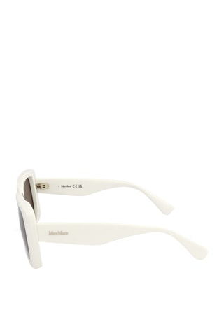 Lunettes de soleil femme - Catégorie 3 - Max Mara - Blanc