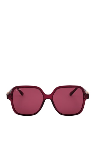 Lunettes de soleil femme - Catégorie 3 - Ferragamo - Bordeaux