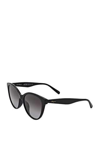 Lunettes de soleil femme - Catégorie 2 - Ferragamo - Noir