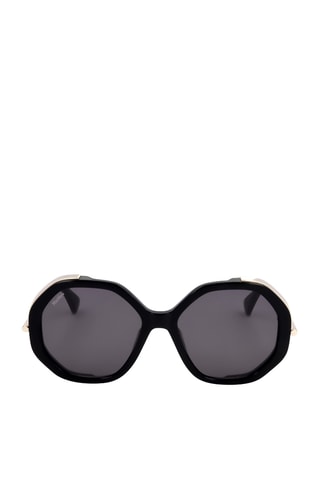 Lunettes de soleil femme - Catégorie 3 - Max Mara - Noir