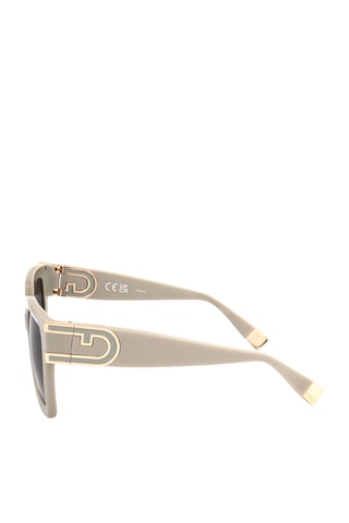 Lunettes de soleil femme - Catégorie 3 - Furla - Beige