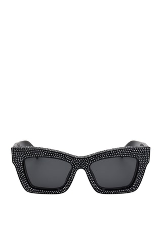 Lunettes de soleil femme - Catégorie 3 - Ferragamo - Noir