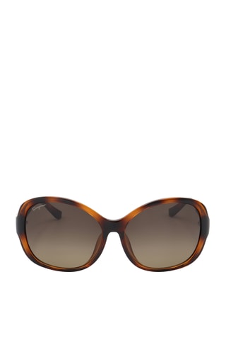 Lunettes de soleil femme - Catégorie 3 - Ferragamo - Marron