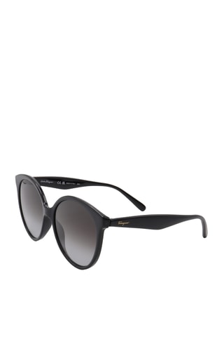 Lunettes de soleil femme - Catégorie 2 - Ferragamo - Noir
