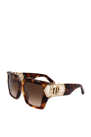 Lunettes de soleil femme - Catégorie 3 - Philipp Plein - Marron