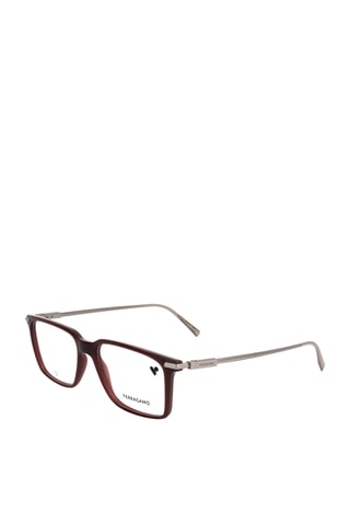Lunettes de vue homme - Ferragamo - Argenté et bordeaux