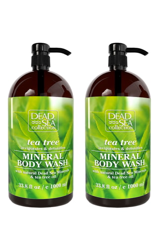 2 gels douche hydratants tea tree - Peaux sèches ou sensibles - 2 x 1 l