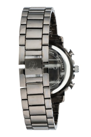 Reloj de cuarzo de metal aleado - Taquímetro y cronógrafo - Gris