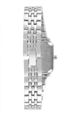 Reloj de cuarzo de metal aleado - Plateado