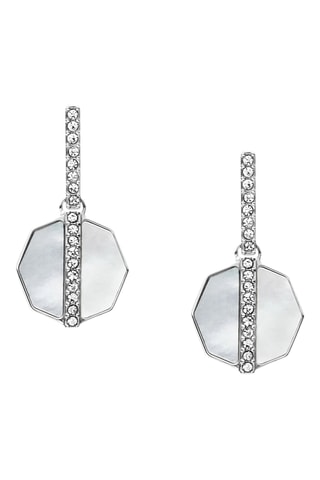 Pendientes Merrit - Nácar - Fossil