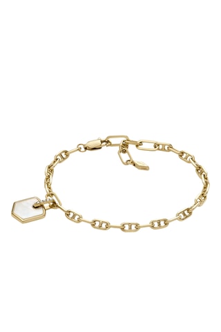 Pulsera Heritage - Dorado - Fossil