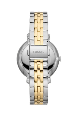 Reloj de cuarzo de acero Jacqueline - Plateado y dorado - Fossil