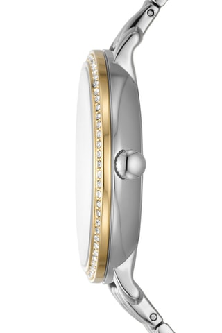 Reloj de cuarzo de acero Jacqueline - Plateado y dorado - Fossil