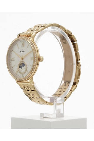 Reloj de cuarzo de acero Jacqueline - Dorado - Fossil
