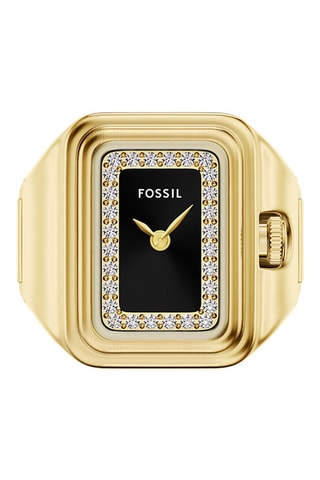 Anillo reloj de cuarzo de acero Raquel Watch Ring - Dorado - Fossil