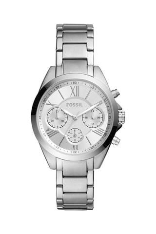 Reloj de cuarzo de acero Modern Courier - Cronógrafo - Plateado - Fossil