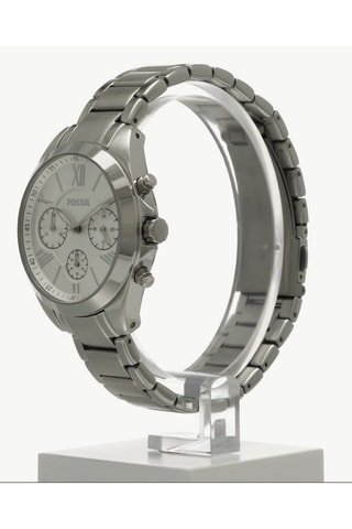 Reloj de cuarzo de acero Modern Courier - Cronógrafo - Plateado - Fossil