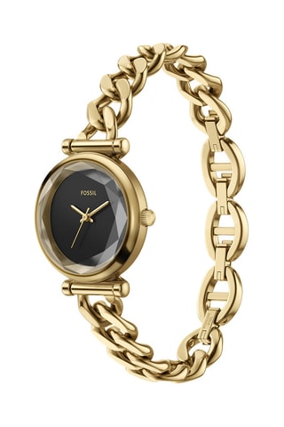 Reloj de cuarzo de acero Carlie - Dorado - Fossil