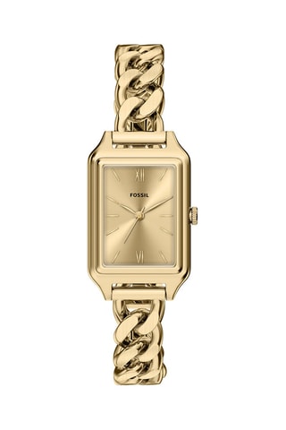 Reloj de cuarzo de acero Raquel - Dorado - Fossil