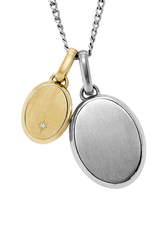 Collar Ellis - Plateado y dorado - Fossil