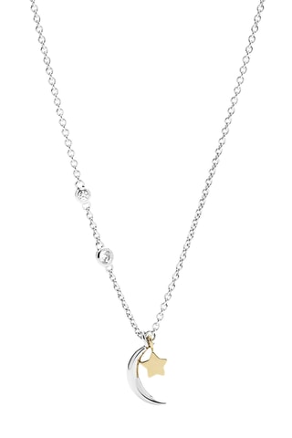 Collar Sterling - Plateado y dorado - Fossil