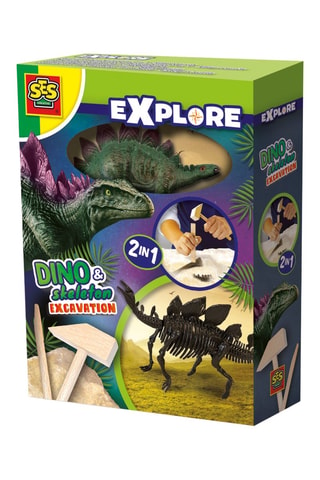 Kit Explore dinosauri e scheletri 2 in 1 - Da 5 anni