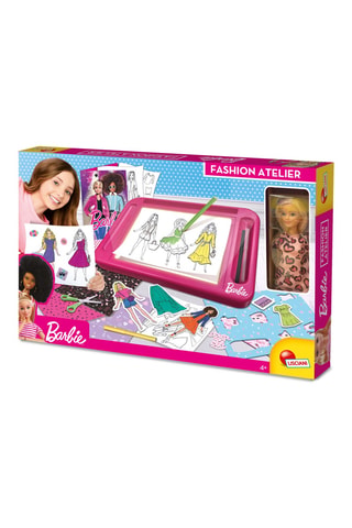 Lavagnetta luminosa atelier di moda e bambola Barbie – Da 8 anni