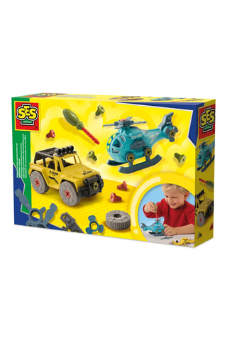 Jeu de construction véhicules à visser - 35 pièces - Dès 5 ans