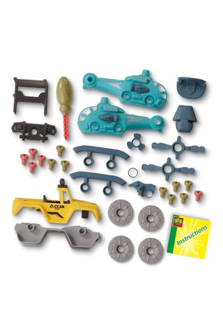 Jeu de construction véhicules à visser - 35 pièces - Dès 5 ans