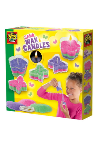 Kit creativo candele di sabbia - Da 6 anni
