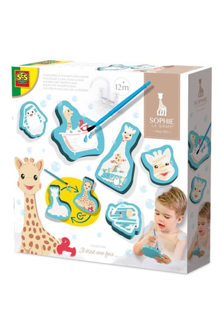 Kit da colorare per il bagnetto Sophie la Girafe - Da 12 mesi