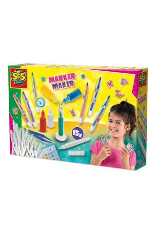 Fabbrica di pennarelli - 111 pezzi - Da 5 anni