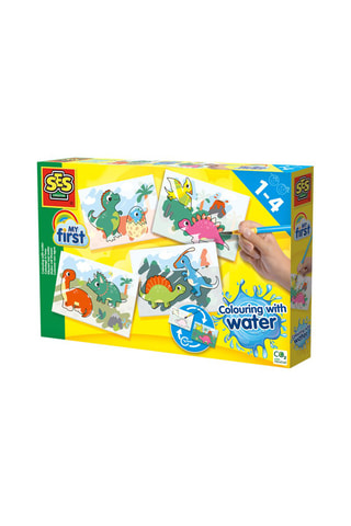 Kit colori ad acqua Dinosauri - Da 1 anno