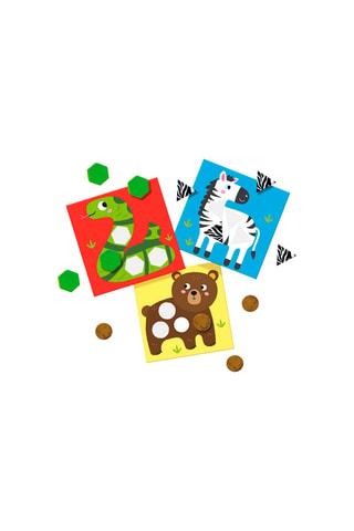 6 cartes sensorielles De 1 à 4 ans