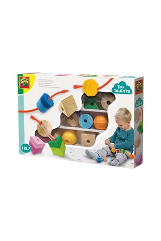 Kit perline con laccI - Da 18 mesi
