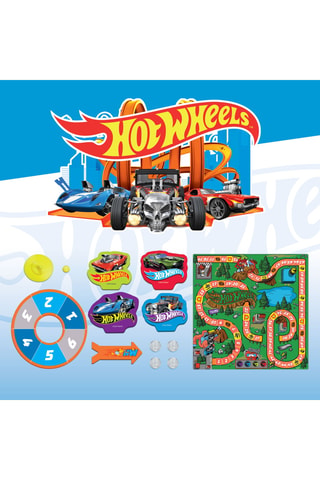 Jeu de société Hot Wheels Course de Vitesse - 19 pièces  Dès 5 ans