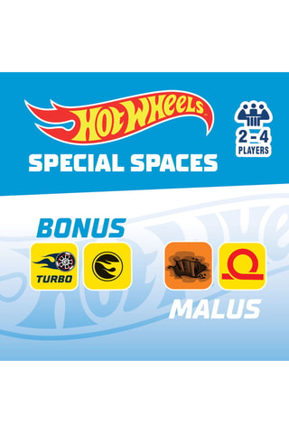 Jeu de société Hot Wheels Course de Vitesse - 19 pièces  Dès 5 ans
