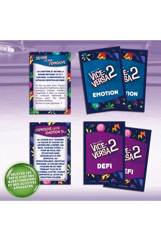 Jeu de société Le Jeu des Émotions Vice-Versa 2 - 31 pièces - Dès 6 ans